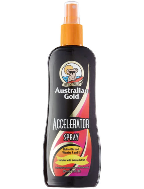 Australian Gold Dark Tanning Accelerator Intensificatore Abbronzatura Spray 250 Ml