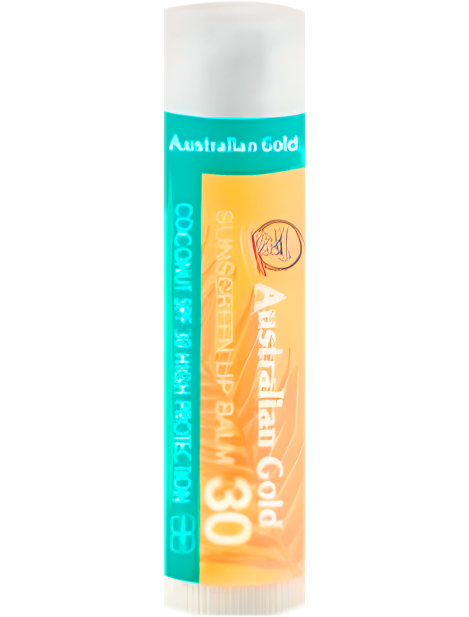 Australian Gold Balsamo Labbra Spf30 Con Olio Di Cocco