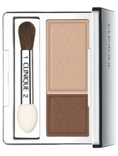 Clinique All About Shadow Duo Duo Di Ombretti Colore Intenso - 01 Like Mink 