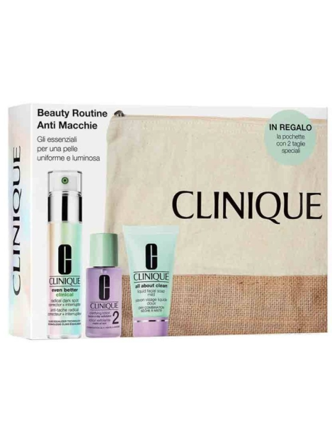 Clinique Beauty Routine Anti Macchie Cofanetto Regalo - 4Pz