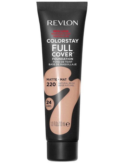 Revlon Colorstay Full Cover Fondotinta - 220 Natural Beige