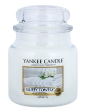 Yankee Candle Candela Profumata - Fluffy Towels 411g