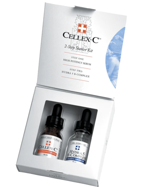 Cellex-C Cofanetto 2 Step Starter Kit - Regular Serum Hydra 5 B - Complex 15 Ml + High Potency Serum 15 Ml