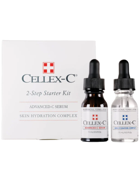 Cellex-C Cofanetto 2 Step Starter Kit - Advanced - C Serum + Skin Hydration Complex 2 X 15 Ml 