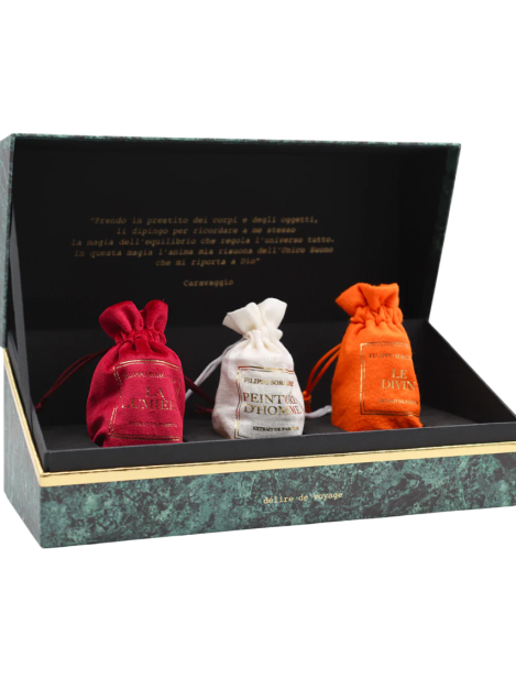 Filippo Sorcinelli Unico Suono Delire De Voyage Cofanetto 3 Fragranze Da 30 Ml