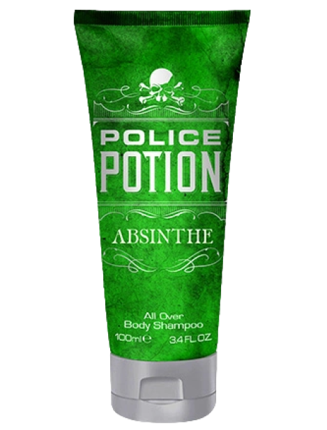 Police Potion Absinthe All Over Body Shampoo 100 Ml