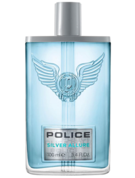 Police Silver Allure Eau De Toilette Uomo 100 Ml