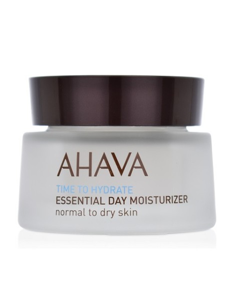 Ahava Time To Hydrate Essential Day Moisturizer Normal To Dry Skin - Crema Viso Per Pelle Da Normale A Secche 50 Ml