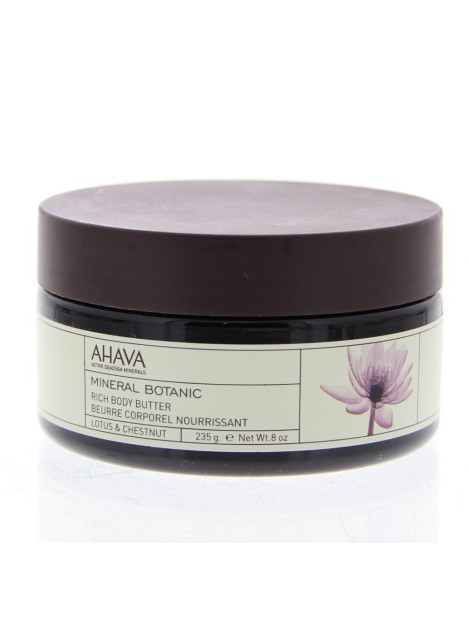 Ahava Mineral Botanic Burro Ricco Corpo - 235 Gr