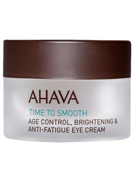 Ahava Time To Smooth Age Control Brightening & Anti-Fatigue Eye Cream  - 15Ml