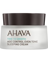 Ahava Time To Smooth Age Control Even Tone Sleeping Cream - 50 Ml