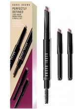 Bobbi Brown Cofanetto Long Wear Brow Pencil Matita Sopracciglia A Lunga Tenuta + 2 Refill  