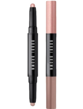 Bobbi Brown Occhi Dual-ended Long-wear Cream Shadow Stick Ombretto Dual - Pink Mercury Shimmer & Nude Beach Matte