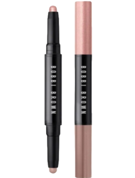 Bobbi Brown Occhi Dual-Ended Long-Wear Cream Shadow Stick Ombretto Dual - Pink Mercury Shimmer & Nude Beach Matte