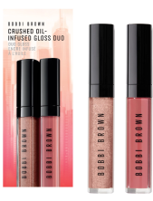 Bobbi Brown Cofanetto Crushed Oil-infused Gloss Duo Crushed Oil-infused Gloss Bare Sparkle 6 Ml + Crushed Oil-infused Gloss New Romantic 6 Ml