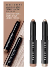 Bobbi Brown Cofanetto Mini Long - Wear Cream Shadow Stick Duo Mini Longwear Cream Shadow Stick In Taupe 0.9 Gr + Mini Longwear Cream Shadow Stick In Moonstone 0.9 Gr