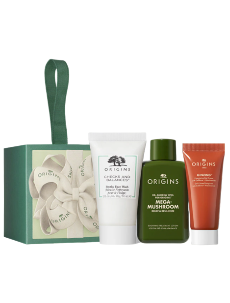 Origins Cofanetto Yours To Love Mini Trio Detergente Viso 30 Ml + Lozione Corpo 50 Ml + Crema Viso 15 Ml