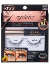 Kiss Magnetic Eyeliner & Lash Kit - Cod. Kmek01 Lure