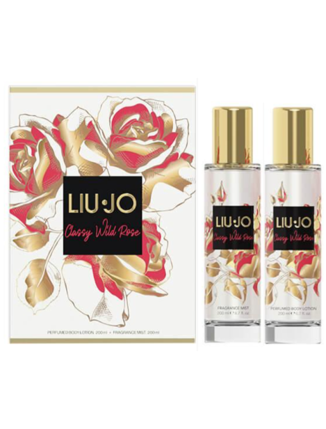 Liu Jo Cofanetto Classy Wild Rose Fragrance Mist Profumo Corpo 200 Ml + Lozione Profumata Per Il Corpo 200 Ml