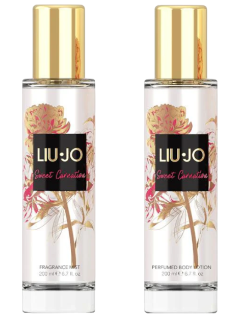 Liu Jo Cofanetto Sweet Carnation Fragrance Mist 200 Ml + Perfumed Body Lotion 200 Ml