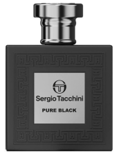 Sergio Tacchini Pure Black Him Eau De Toilette Uomo 100 Ml