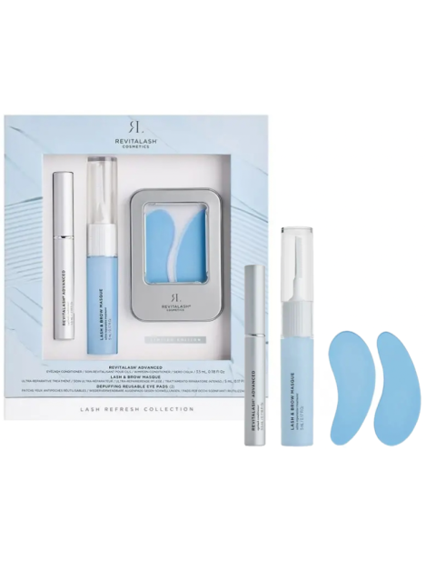 Revitalash Cofanetto Revitalash Advanced Siero 3,3 Ml + Lash & Brow Masque 5 Ml + Paio Di Patch Occhi