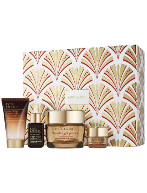 Estée Lauder Cofanetto Revitalizing Supreme+ Youth Power Creme 50 Ml + Advanced Night Cleansing Gelée With 15 Amino Acids 30 Ml + Advanced Night Repair Synchronized Multi-Recovery Complex 15 Ml + Revitalizing Supreme+ Youth Power Eye Balm 5 Ml