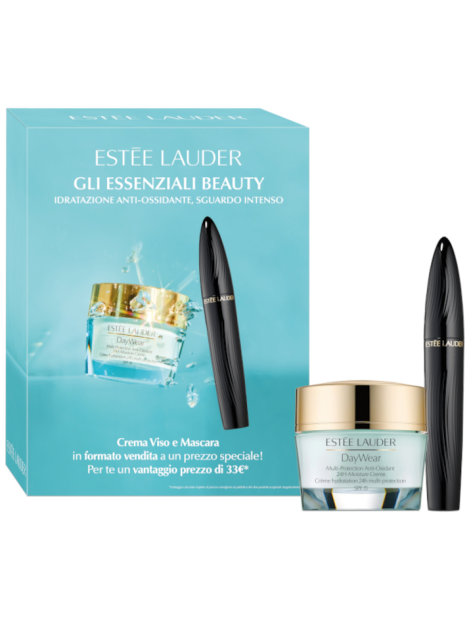 Estée Lauder Cofanetto Daywear Multi-Protection Anti-Oxidant 24H Moisture Creme Spf15 Crema Viso Giorno 50 Ml + Mascara Nero