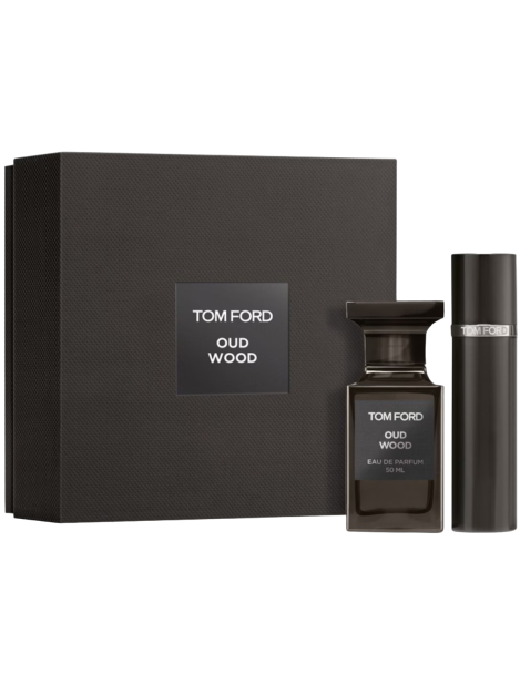 Tom Ford Cofanetto Oud Wood Eau De Parfum Eau De Parfum Unisex 50 Ml + Travel Spray 10 Ml