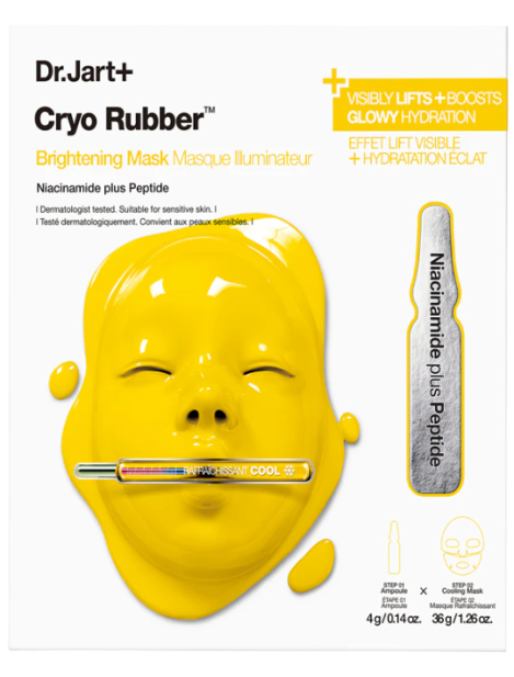 Dr. Jart+ Cryo Rubber™ Brightening Mask Maschera Idrogel Intensiva Illuminante 1 Pezzo