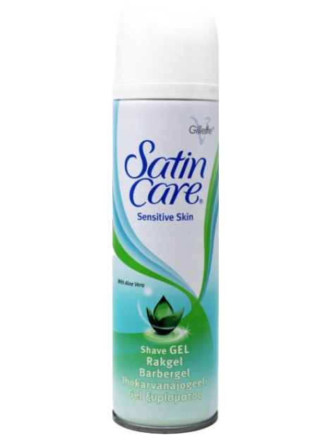 Gillette Venus Satin Care Gel Per Depilazione Pelle Sensibile - 200Ml