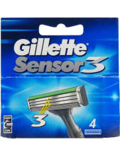 Gillette Sensor 3 Lame Di Ricambio - 4pz