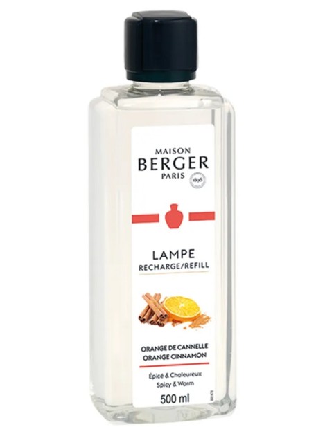 Berger Lampe Ricarica Lampada Profumo Per Ambiente Orange De Cannelle - 500 Ml