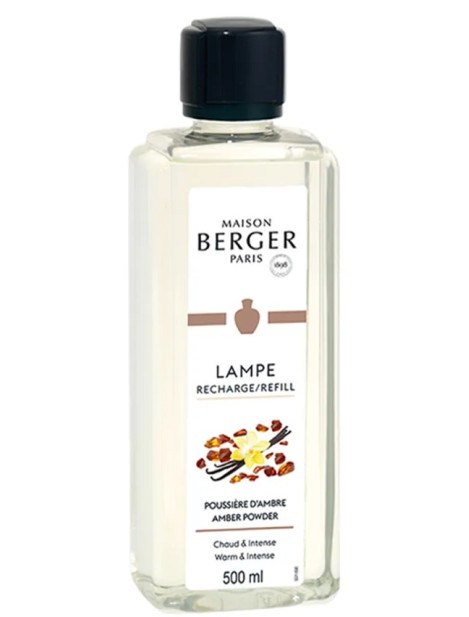 Berger Lampe Ricarica Lampada Profumo Per Ambiente Poussière D'ambre - 500 Ml