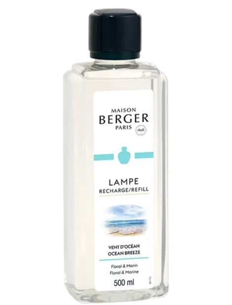 Berger Lampe Ricarica Lampada Profumo Per Ambiente Vent D'océan - 500 Ml