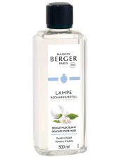 Berger Lampe Ricarica Lampada Profumo Per Ambiente Délicat Musc Blanc - 500 Ml