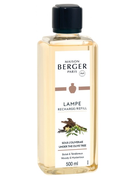 Berger Lampe Ricarica Lampada Profumo Per Ambiente Sous L'oliveraie - 500 Ml