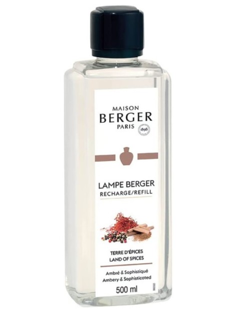 Berger Lampe Berger Ricarica Lampada Profumo Per Ambiente Terre D'épices - 500 Ml