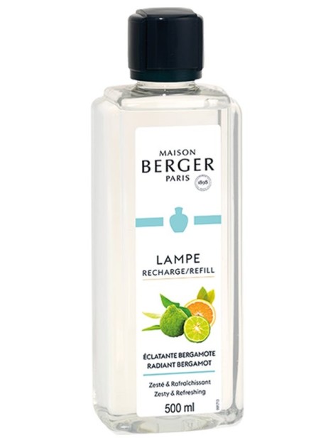 Berger Lampe Ricarica Lampada Profumo Per Ambiente Éclatante Bergamote - 500 Ml