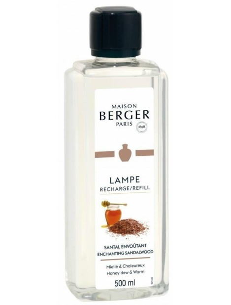 Berger Lampe Ricarica Lampada Profumo Per Ambiente Santal Envoûtant - 500 Ml