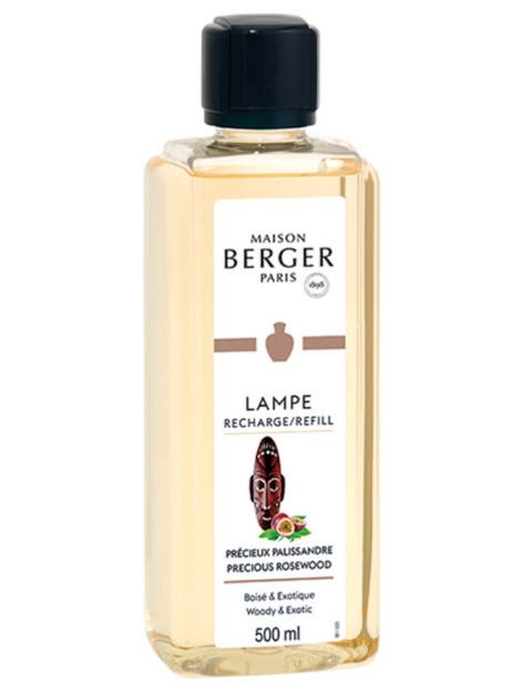 Berger Lampe Ricarica Lampada Profumo Per Ambiente Précieux Palissandre  - 500 Ml