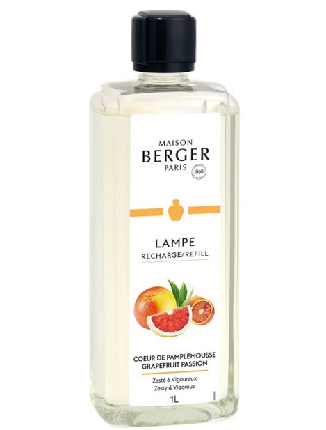 Berger Lampe Ricarica Lampada Profumo Per Ambiente Coeur De Pamplemousse - 1 L