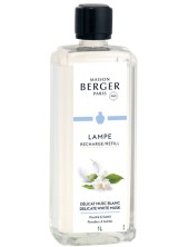 Berger Lampe Ricarica Lampada Profumo Per Ambiente Délicat Musc Blanc - 1 L