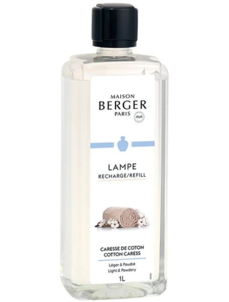 Berger Lampe Ricarica Lampada Profumo Per Ambiente Caresse De Coton - 1 L