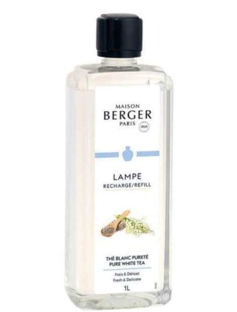Berger Lampe Ricarica Lampada Profumo Per Ambiente Thè Blanc Puretè  - 1 L