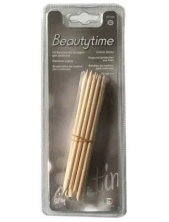 Beautytime 7 Bastoncini In Legno Per Pulizia Unghie - Cod 206