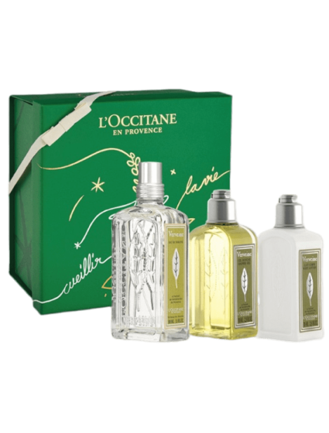 L’occitane Verveine Cofanetto Edt + Latte Corpo + Gel Doccia - 3Pz