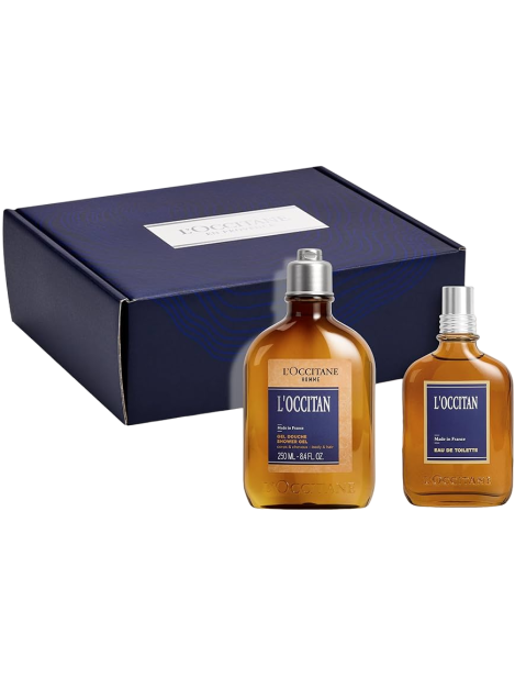 L'occitane En Provence Cofanetto Homme Eau De Toilette Uomo 75 Ml + Bagnoschiuma 250 Ml