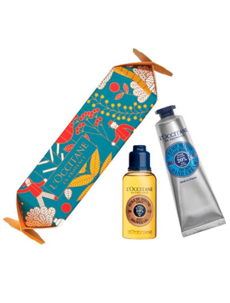 L’occitane Karité Cofanetto Crema Mani + Olio Doccia - 2Pz