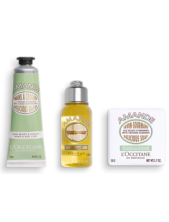 L'occitane En Provence Cofanetto Mandorla Olio Doccia + Sapone + Crema Mani - 3pz